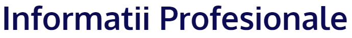 informatiiprofesionale.ro